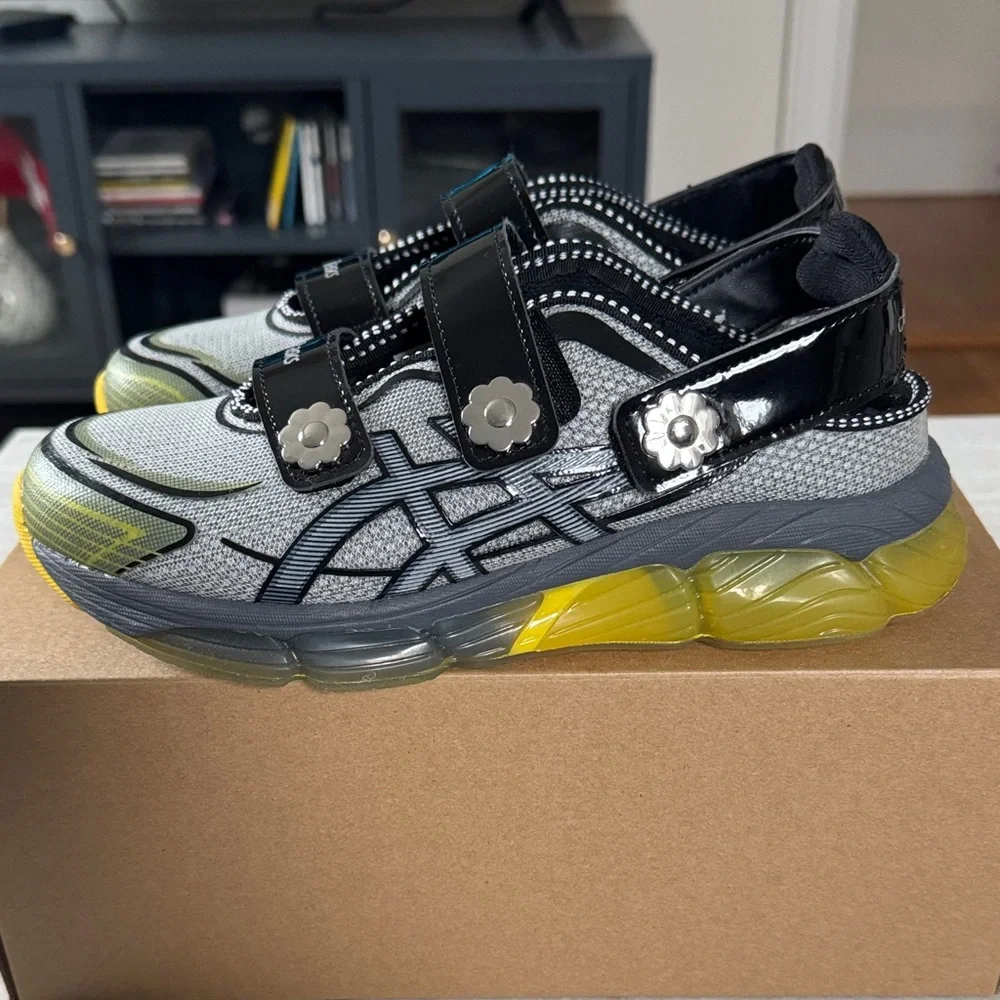 Cecilie Bahnsen x ASICS Gel-Quantum 360 VIII sneakers Yellow/Silver/Black - Picture 6 of 14